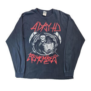 A Day to Remember Wont Make it Out Alive Graphic Long Sleeve T Shirt Mens XL